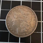 1897 Morgan Silver Dollar $1 Coin Circulated Business Strike 0.9 Fineness