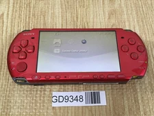 GD9348 With Defects - PSP-3000 RADIANT RED SONY PSP Console Japan