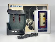 Vintage Sanyo M-G10 Walkman 1982 - do naprawy z walizką i pudełkiem