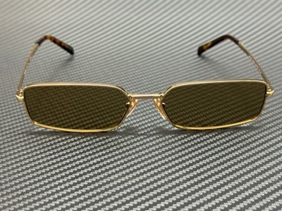 PRADA PR A60S 5AK70G Gold Green Olive Women display picture 2