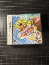 SpongeBob's Surf & Skate Roadtrip Nintendo DS, 2011 Square Pants Complete