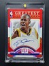 2023-24 National Treasures Ray Allen NBA Greatest Signatures Red Auto 8/8≈1/1