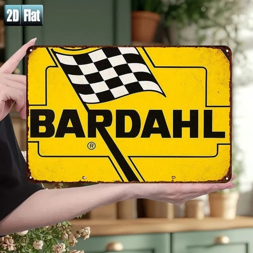 Bardahl Iron Vintage Wrought Tin Metal Signs Home Décor 8x12