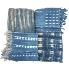 Light Blue West African Indigo Cloth Burkina Faso Cotton
