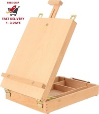 Caballete de madera ajustable para dibujar y esbozar, ideal para estudiantes