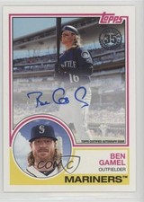 2018 Topps 1983 Topps Design Auto Ben Gamel #83A-BG Auto 7ut
