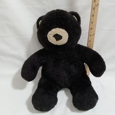 Vintage Build A Bear Workshop Black Bear Plush Tan Nose Stuffed Animal 16"