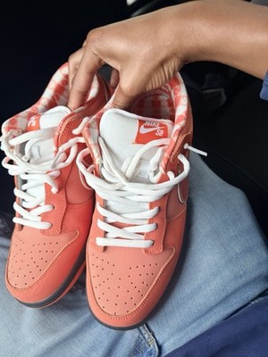 Orange Lobsters Dunks Brand New No Box 10.5
