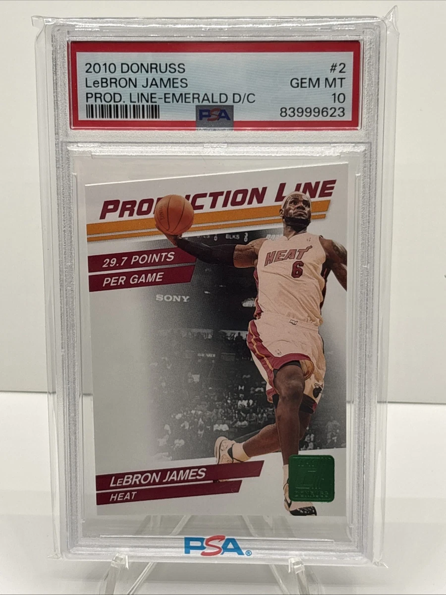 2010-11 Donruss - LeBron James #2 for sale | eBay