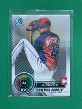 2018 Bowman Bowman Scouts' Top 100 #BTP-24 Triston McKenzie