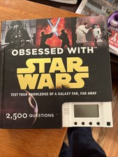 Obsessed with Star Wars 2500 Questions/Answers Benjamin Harper Hardcover, 2008