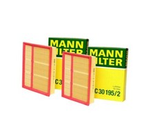 Mann Pair Set of 2 Air Filters for W202 C208 ...