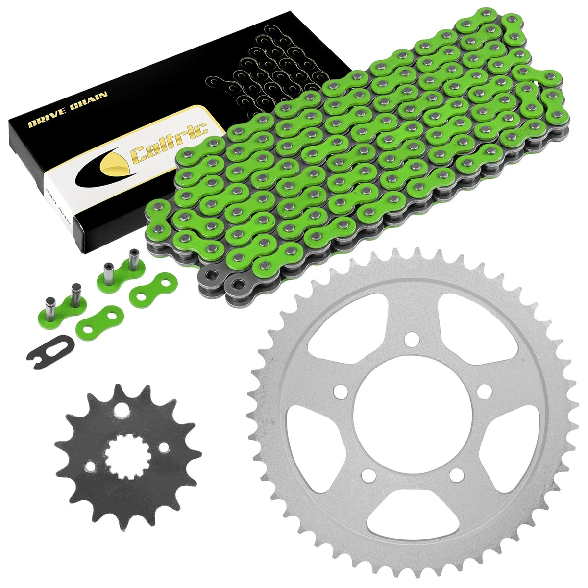 Kit De Cadena De Transmisión Con Juntas Tóricas Azul Para Suzuki GSX600F Katana 600 1992-1997 | Caltric | 530-120