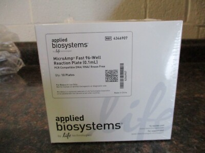 20 Applied Biosystems Microamp Enduraplate Optical 96 Well Clear 