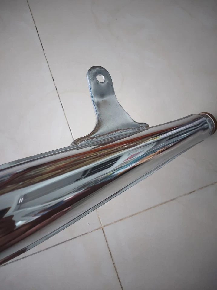 SILENCIADOR ESCAPE YAMAHA YG5-G5-F5-J5 GENUINO NOS JAPÓN P/N 206-14710-00 Foto 4 de 4