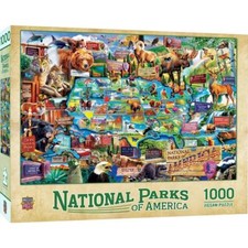 MasterPieces jigsaw puzzle; National Parks of America; 1000 pcs