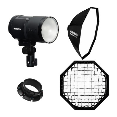 Profoto B10X Off Camera Flash and Continuous Light with Softbox Octa Bundle