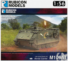 RUBICON MODEL 280135 1/56 M106A1 Mortar Carrier M30 Mortar & Crew Vietnam Wa