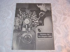 Bulletin For The Graphic Arts No. 7 1956 Eastman Kodak
