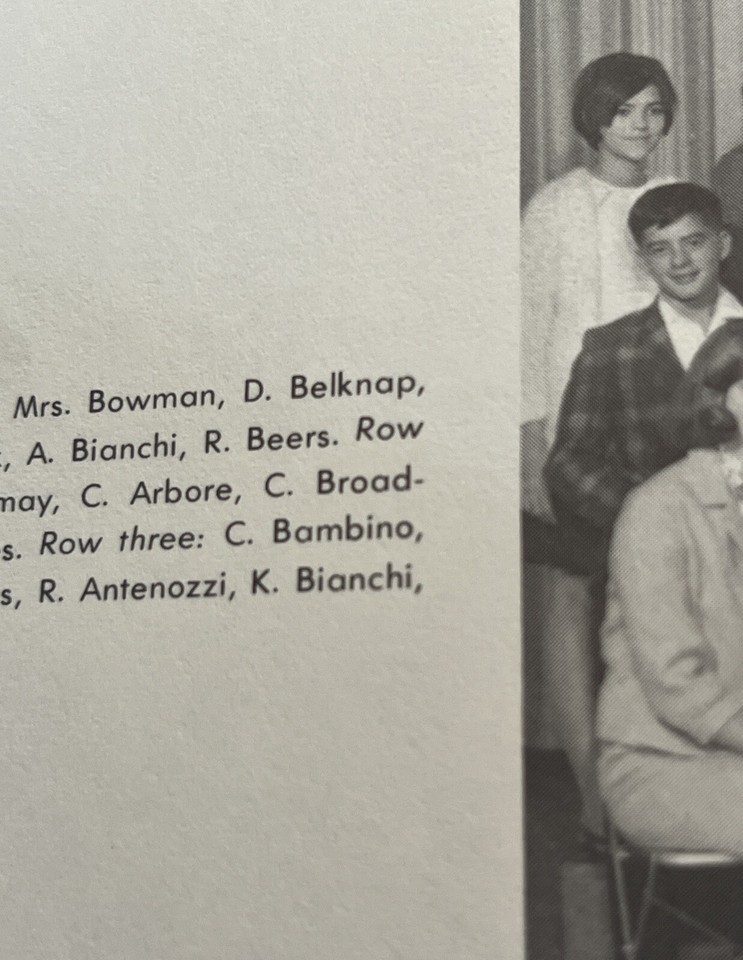 1967 Serial Killer Ken Bianchi Gates Chili High School Yearbook eBay