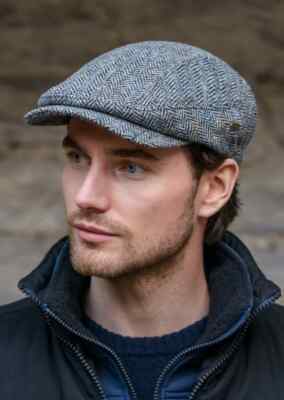 Mucros Weavers Irish Flat Cap Men's Kerry 100% Wool Tweed Hat Made in Ireland