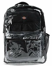 dickies clear pvc backpack