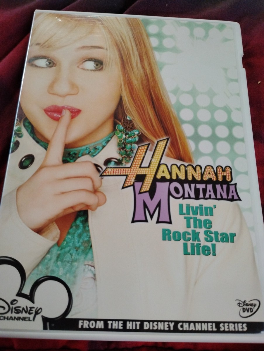 Hannah Montana Living the Rock Star Life! (DVD, 2006)