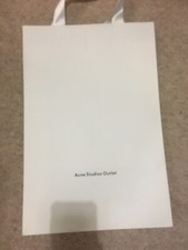 acne studios outlet empty gift bag