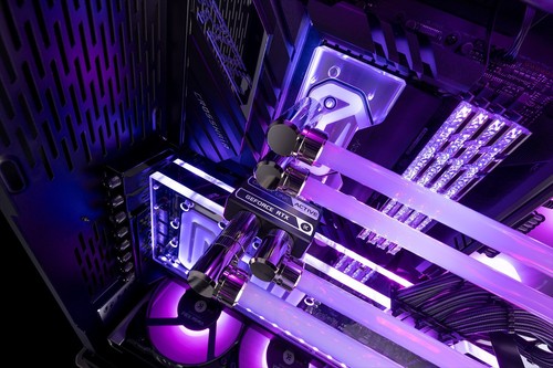 EKWB EK-Loop Vertical GPU Holder EVO - Gen4 Riser - Bild 3 von 7