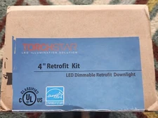 TORCHSTAR 4" 10W LED Retrofit Recessed Lighting Kit 4-Pack