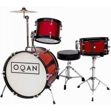 Oqan batteria acustica QPA3 KIDS ROSSA