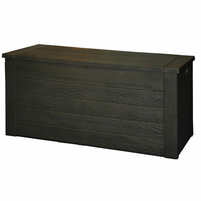 Extra große Outdoor Aufbewahrungsbox Garten Terrasse leichte Truhe Behälter 300L