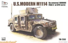 T-Model TM7203 1/72 U.S. HMMWV M1114 Up-Armored HMMWV FRAG5 w/GPK Turret