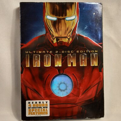 Iron Man (Ultimate 2 Disc Edition) - DVD, Nearly 4 Hours Special Features