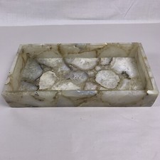 Agate Geodes Vanity Tray Multipurpose 12  X 6  X 2  
