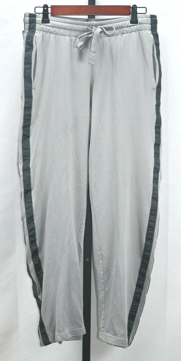 Nike sweatpants size medium gray 100 polyester RN 56323 eBay