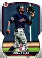 2023 BOWMAN PROSPECTS JAISON CHOURIO PAPER BASE BASEBALL CARD #BP-83