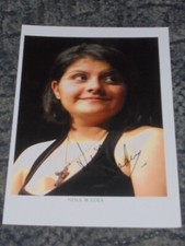 NINA WADIA   - EASTENDERS  -12x8 COMPUTER PHOTO SIGNED - 