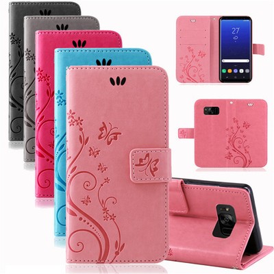 Handy Tasche für Google Pixel Hülle Handyhülle Blumen Flip Cover Wallet Etui
