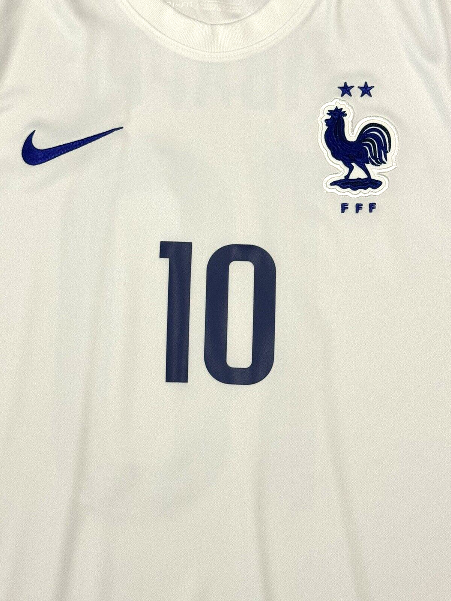 2020/21 France Away Jersey #10 Mbappe Large EURO Nike Football