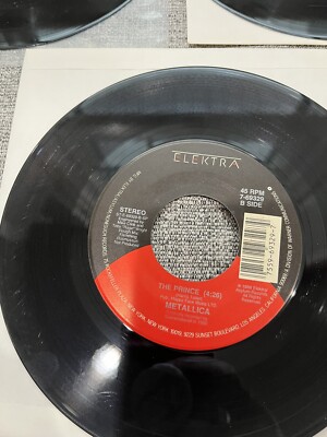 Metallica Eye Of The Beholder One Radio White Label Promo 7” 45