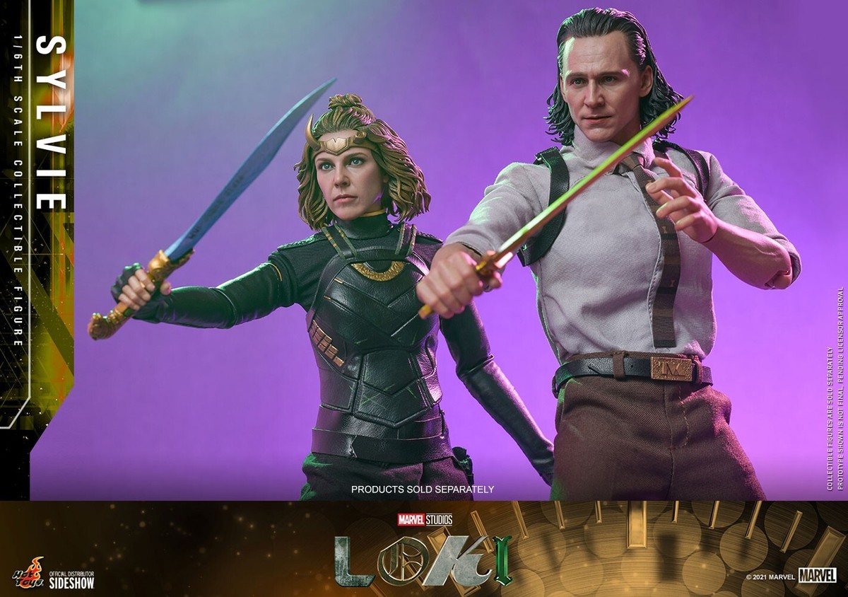 HOT TOYS ロキ シルヴィ アクションフィギュア 29-TO0122-22 Hot Toys Loki Sylvie 1/6 Scale Figure New In Stock TMS062 Marvel