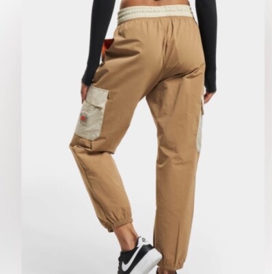 Nike Dri-fit Windbreaker Cargo Joggers Women's XL Pockets DX2322