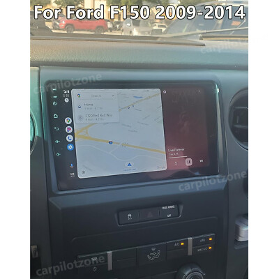 4+64GB Wireless CarPlay Android 13 Car Stereo Radio GPS For Ford F150 2009-2014