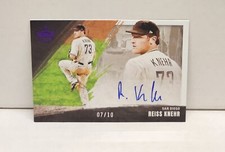 REISS KNEHR 2022 Diamond Kings DK Signatures PURPLE ~ Padres AUTO #'d /10