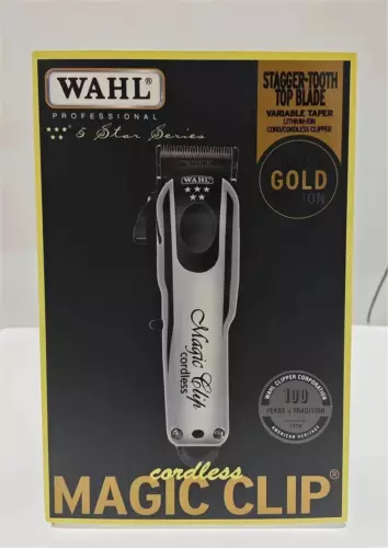 Silver Wahl 8148-100 Professional 5-Star Limited Edition Cordless Magic C New - Picture 2 of 7