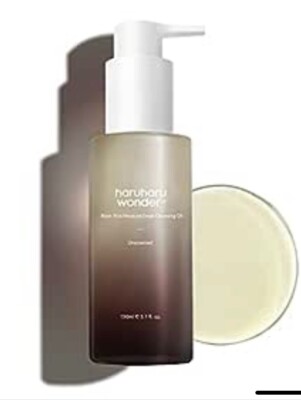 Haruharu Wonder Black Rice Moisture Cleansing Oil 150ml | Korean Facial Cleanser
