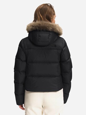NWT The North Face Women's New Dealio Short Down Jacket w/ Fur