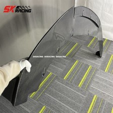 Real Carbon Fiber Front Bumper Lip Fits Porsche Panamera 971 Exterior Bodykits