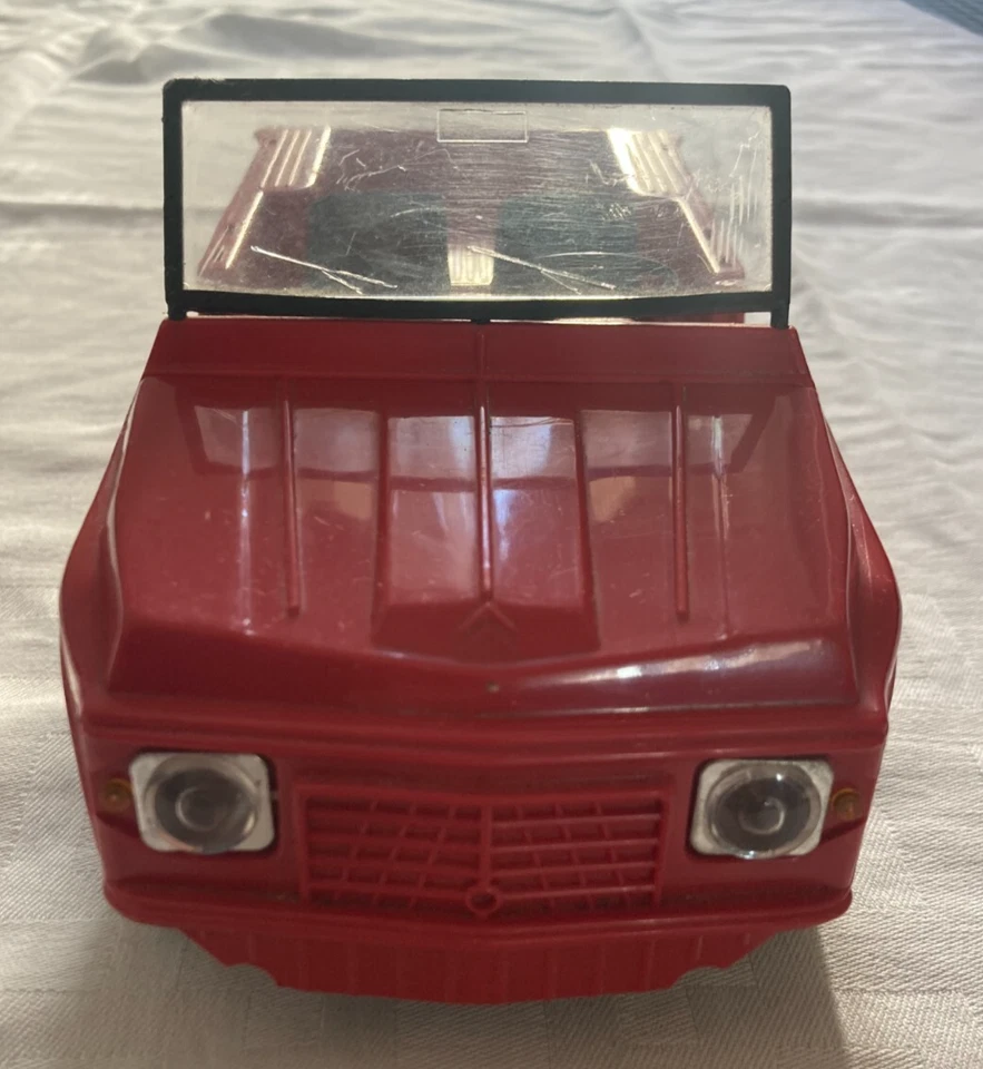 JOUETS MONT BLANC : CITROEN MEHARI   1/12  a friction  VINTAGE - Photo 2/4